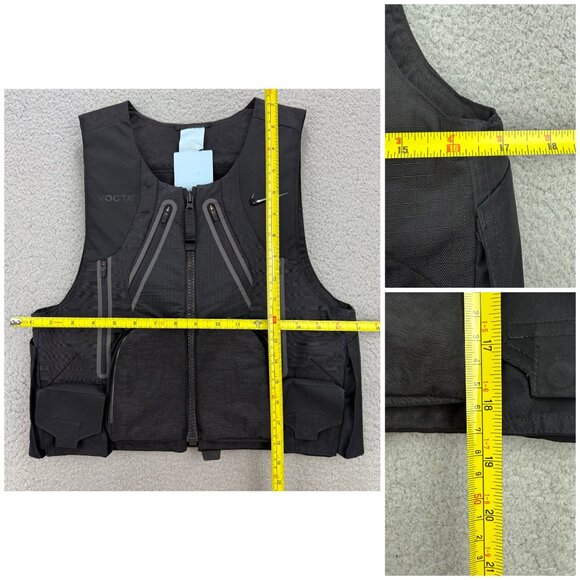 Nike Nocta Tactical Vest Mens Extra Small XS Black Utility Military Drake OVO - Picture 8 of 8